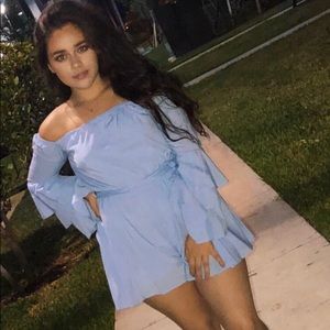 Light blue romper
